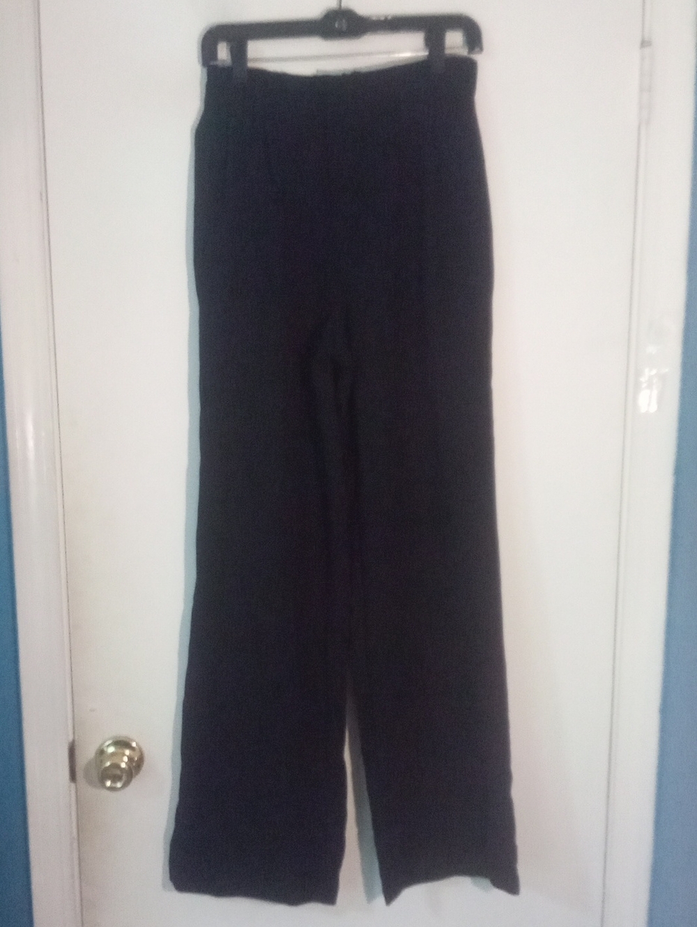SO Classic Black Wide-Leg Women's Pants Small NWT $39.99 Curvy